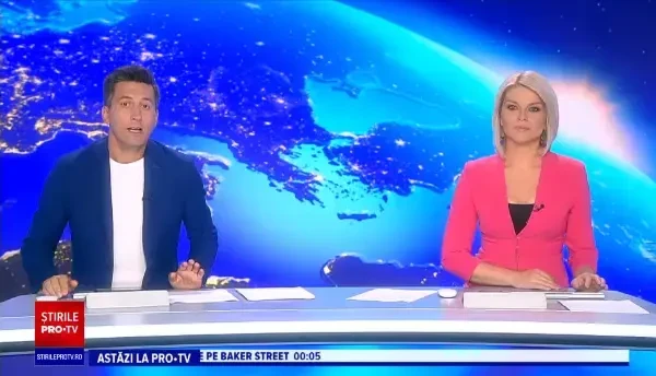 O vacă a rămas blocată în albia râului Argeșel. A fost nevoie de intervenția pompierilor