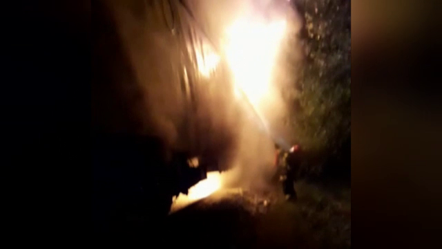 Incendiu la o locuință din Neamț. O familie a rămas pe drumuri