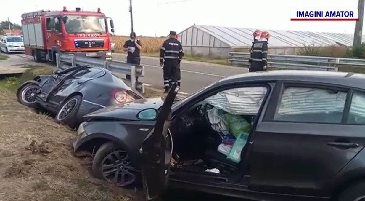 Două femei însărcinate, rănite într-un accident grav. "El a fost vinovat, se uita la telefon"