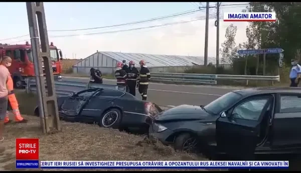 Două femei însărcinate, rănite într-un accident grav. "El a fost vinovat, se uita la telefon"