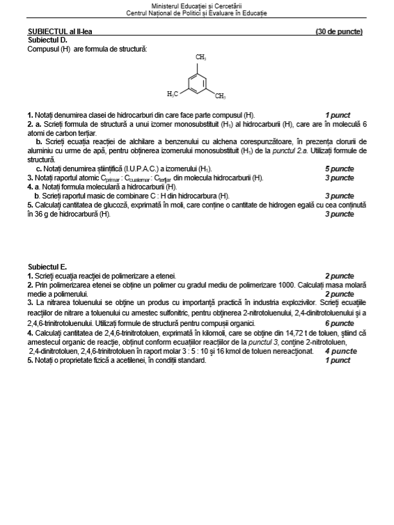 BAC 2020, sesiunea toamnă