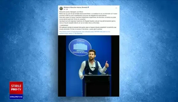 Reacții după postarea MAI despre Lionel Messi: "Frumos era să apară cu geacă de piele"