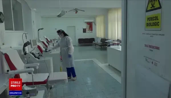 Numărul donatorilor de plasmă a scăzut îngrijorător. Centrele de transfuzii vor fi deschise şi sâmbăta