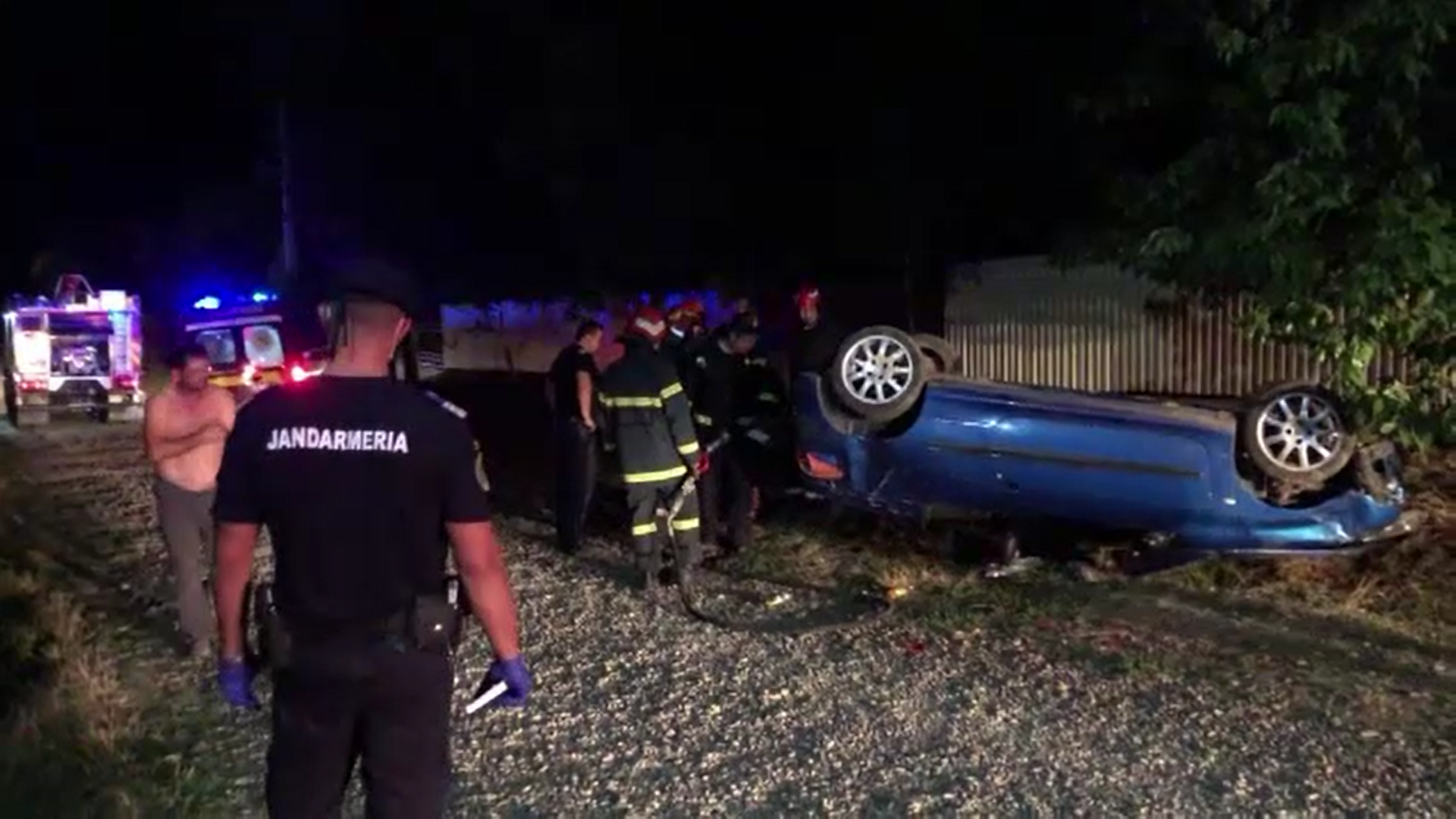 Ce au făcut mai mulți săteni martori la un accident extrem de grav, în Botoșani