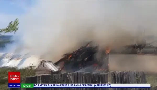 A dat foc la gunoaie, apoi s-a culcat. Ce a urmat este incredibil: ”A fost nenorocire mare”