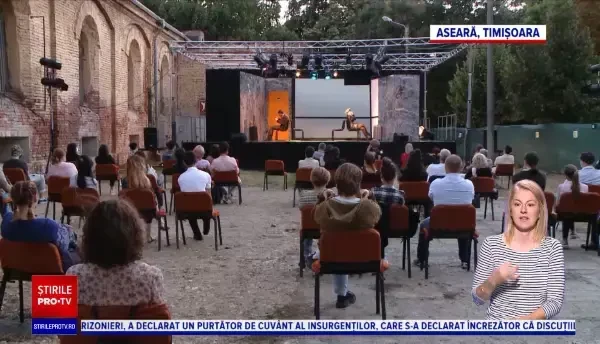 Teatrele s-au redeschis, dar nu există norme de protecție. ”Să nu ne împiedicăm de această mască”