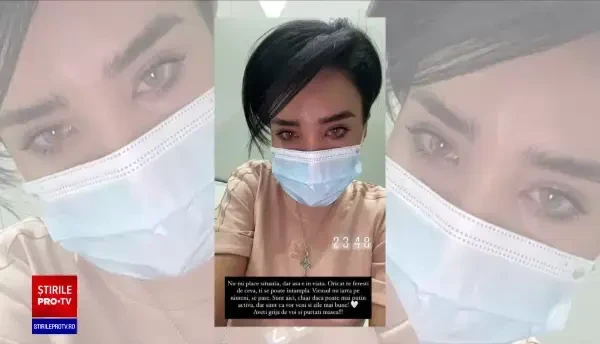 Când și-a dat seama Adelina Pestrițu că ar putea avea Covid-19. „M-am speriat”