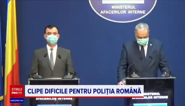 Situaţie tulbure în Poliţia Română, după demisia lui Vasilescu. "Sunt jocuri politice"