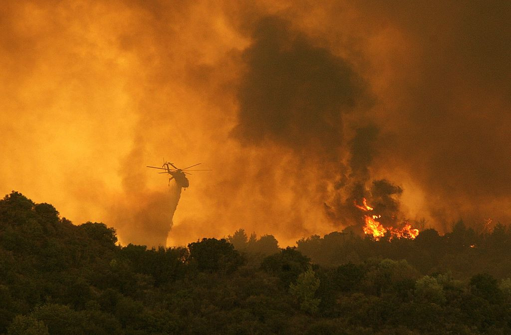 Avertizare. Pericol iminent de incendii în Grecia