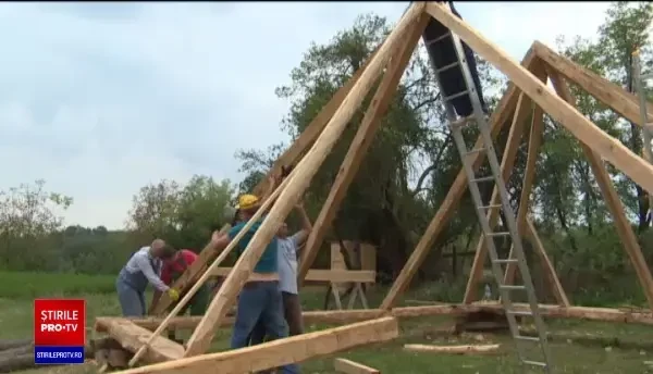 Construcție cu o istorie fascinantă, veche de peste 200 de ani, renovată de voluntari