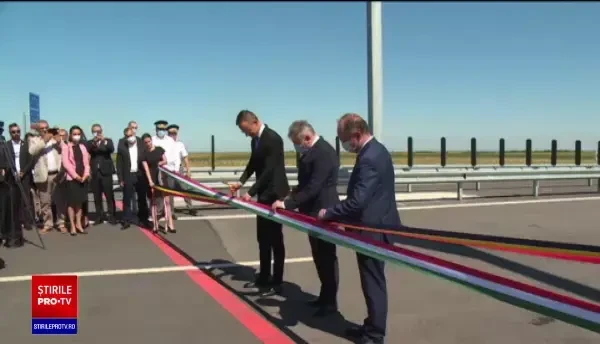 Primii kilometri de autostradă din 2020. Traficul, deschis pe secțiunea Biharia - Borş