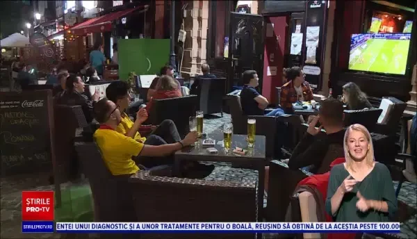 Cum au trăit suporterii, de la terase, meciul cu Irlanda de Nord. „Ne-am fi dorit să fim pe stadion”