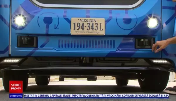Un autobuz fără șofer este în teste finale în SUA. Sistemul e menit să prevină accidente