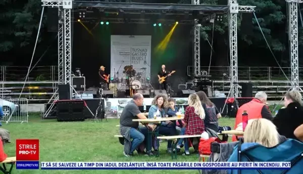 Muzică și multă voie bună la primul festival de blues organizat la Băile Tușnad