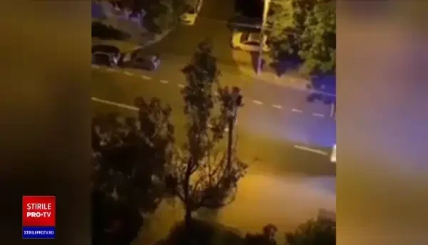 Noi imagini de la urmărirea ca în filme din Iași. Polițiștii au tras 30 de gloanțe ca să prindă un șofer
