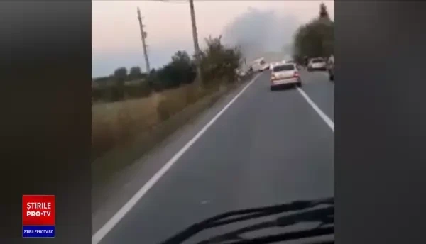 Animație grafică. Cum s-a produs accidentul între o ambulanță și o utilitară, soldat cu 2 morți și 6 răniți