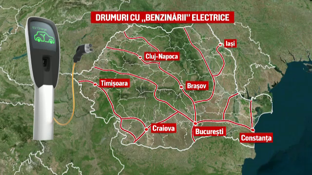Mașinile electrice, tot mai căutate de români. Guvernul finanţează staţiile de încărcare