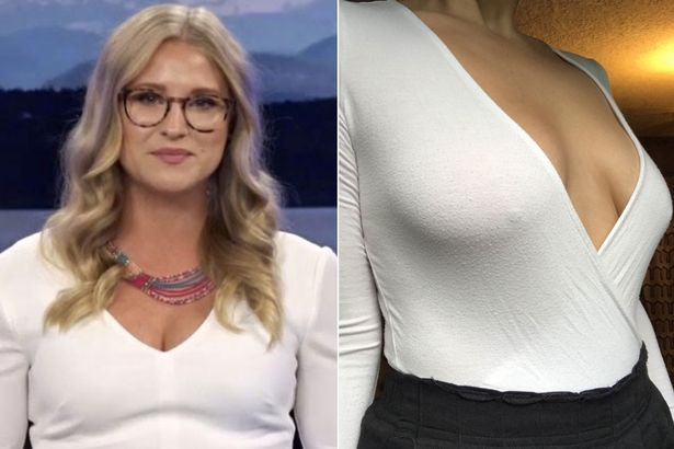 imaginea primita de prezentatoarea umilita