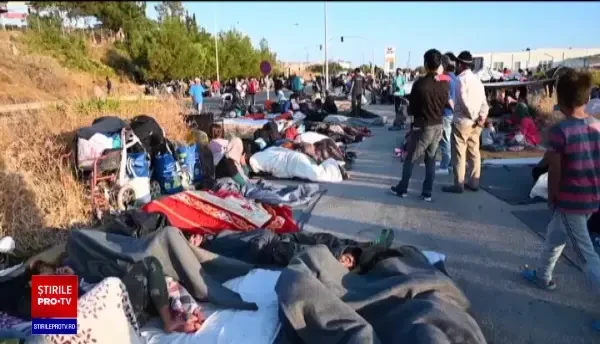 Zece țări europene vor primi 400 de copii orfani din tabăra de migranți din Lesbos