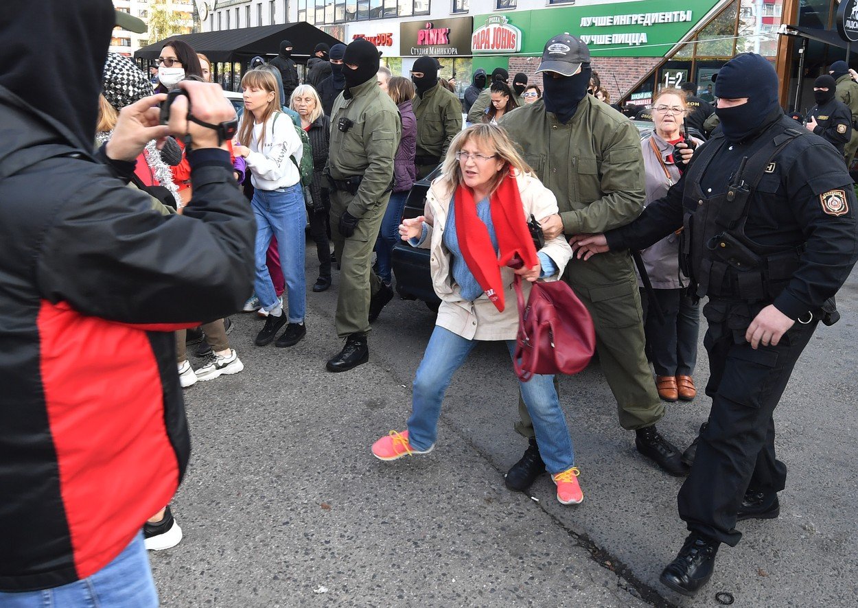 proteste, Belarus