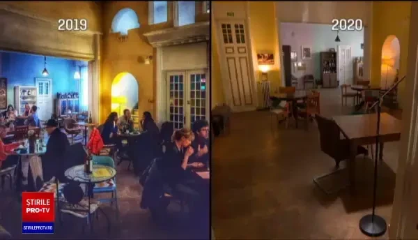 Terasele sunt pline, în timp ce restaurantele nu au clienți: „Nu au vrut să intre, era frig și au cerut pături”