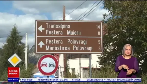Peștera Polovragi este vestită pentru energiile ei pozitive. În zonă a fost aflux maxim de turiști