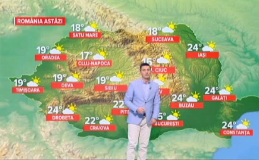 Vremea azi, 27 septembrie. Temperaturile scad și nu mai plouă decât la munte