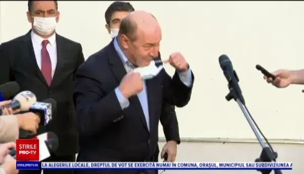 Traian Băsescu a votat la alegerile locale 2020