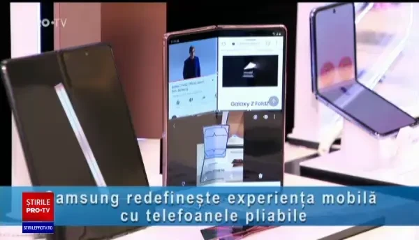 (P) Samsung redefinește experiența mobilă cu telefoanele pliabile