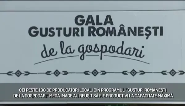 (P) Producătorii locali din programul Gusturi româneşti de la Gospodari Mega Image, productivi la capacitate maximă