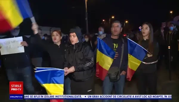 Susținătorii lui Dan Tudorache au protestat împotriva rezultatelor votului. ”Iacătă, la pușcărie”