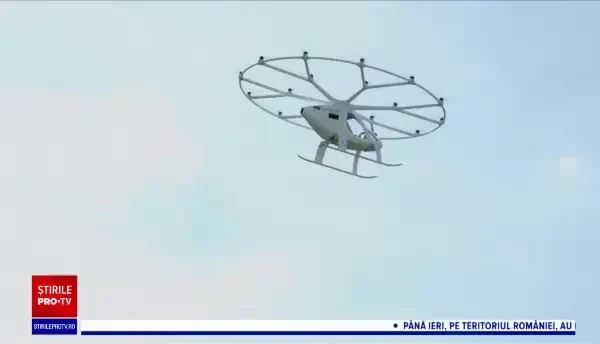S-a inventat taxiul-dronă, care te duce la destinație prin aer. Când va face prima cursă