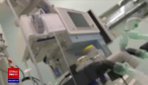 Cifră record de pacienți internați la ATI. O treime dintre ei sunt ventilați mecanic