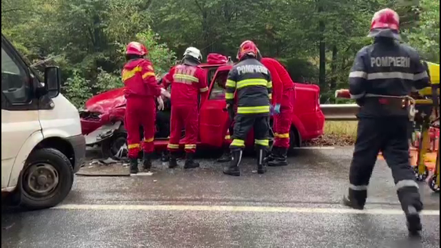 Accident cu două victime în Maramureş, din cauza vremii. Ce s-a întâmplat