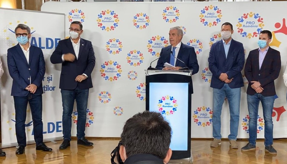 Partidele lui Ponta și Tăriceanu au fuzionat. Noua formațiune se va numi Pro România Social Liberal