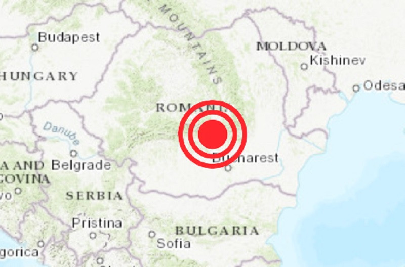 Cutremur cu magnitudinea 4, produs s&acirc;mbătă &icirc;n Rom&acirc;nia. Unde a fost resimțit