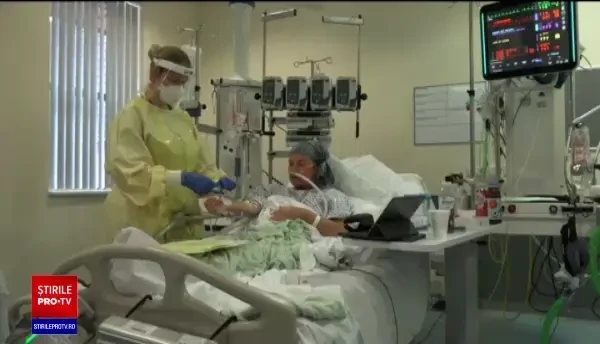 În spitalele din Marea Britanie sunt mai mulți bolnavi de Covid-19 decât erau în martie