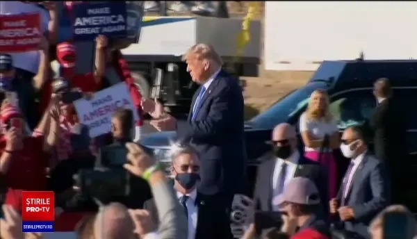 Trump: „Dacă îl votaţi pe Biden, el o să-i asculte pe oamenii de ştiinţă”