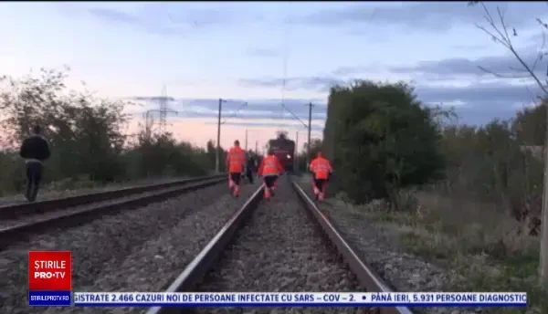 Două persoane, lovite mortal de un tren, pe ruta Suceava - București
