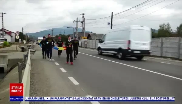 "Ștafeta Veteranilor", dusă mai departe și în acest an. Voluntarii au parcurs 85 km