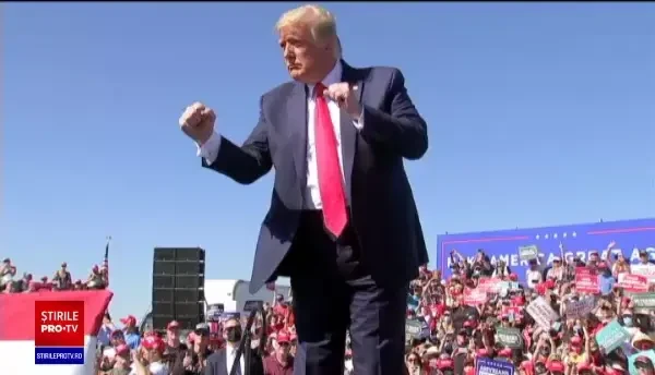 Donald Trump: Americanii au de ales între „super-redresarea Trump și recesiunea Biden”