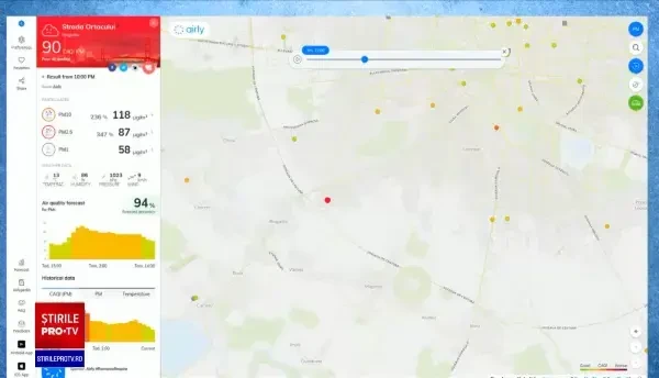 Noapte cu aer otrăvit în București și Ilfov. Explicațiile autorităților