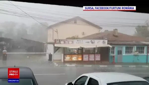 Imagini dramatice. Ploile torențiale au făcut prăpăd în Tulcea