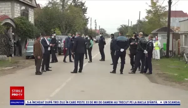 Scandal în Galați, într-o localitate unde incidența e de 7,4 la mia de locuitori. Oamenii nu mai vor să stea în carantină