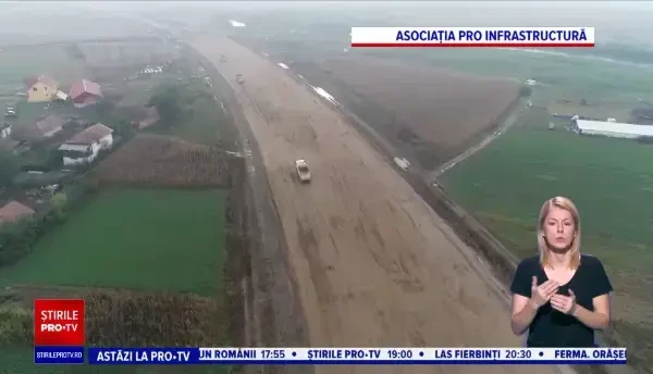 Secțiune „lipsă” pe Autostrada Transilvania. De ce bat pasul pe loc lucrările acolo