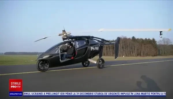 Prima mașină zburătoare va apărea curând în Europa. Cât costă și când va fi disponibilă