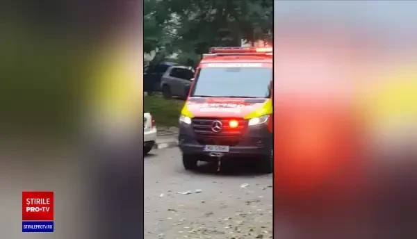 Explozie într-un apartament din municipiul Galați. Cinci persoane au fost rănite, iar locatarii, evacuați