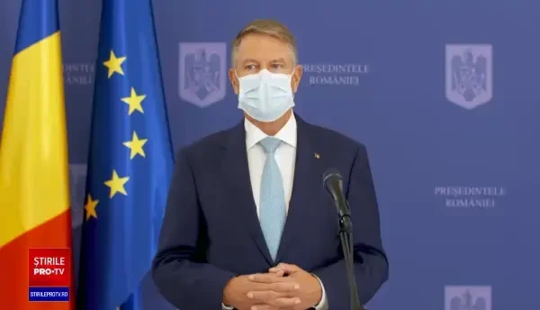 Iohannis, după un nou record zilnic de infectări: Ne aflăm într-un veritabil val doi al pandemiei