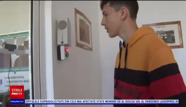 Aplicația dezvoltată de mai mulți elevi dintr-un liceu din Târgu Jiu, care nu permite accsul celor fără mască