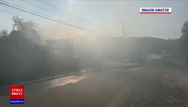 Caz dramatic în Dâmbovița. Casa unei bătrâne a fost mistuită de un incendiu violent